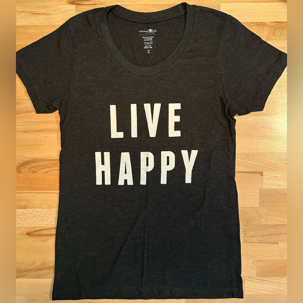 Natural Life “Live Happy” Tee